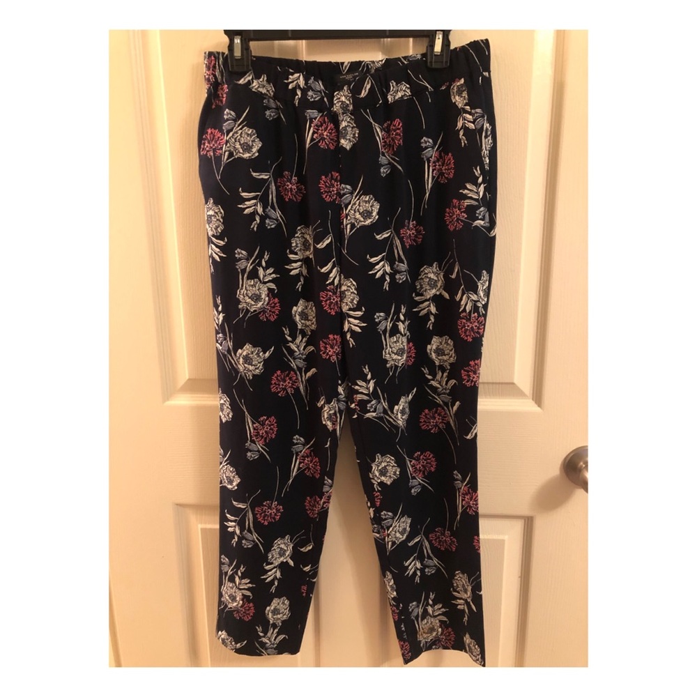 Floral print Ann Taylor pants